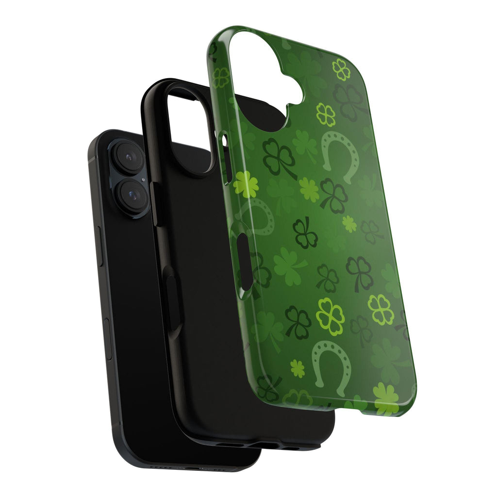 St Patricks Day Phone Case, Irish Luck Day Phone Cover, Shamroc St Paddys Case for iPhone 16 15 14 13 Pro Max Plus Samsung Galaxy S24, 289.2