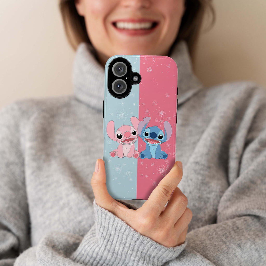 Cute Lilo & Stitch Phone Case with Adorable Disney Cartoon Design, Protective Cover for iPhone and Android, Perfect for Stitch Fans, 442.52