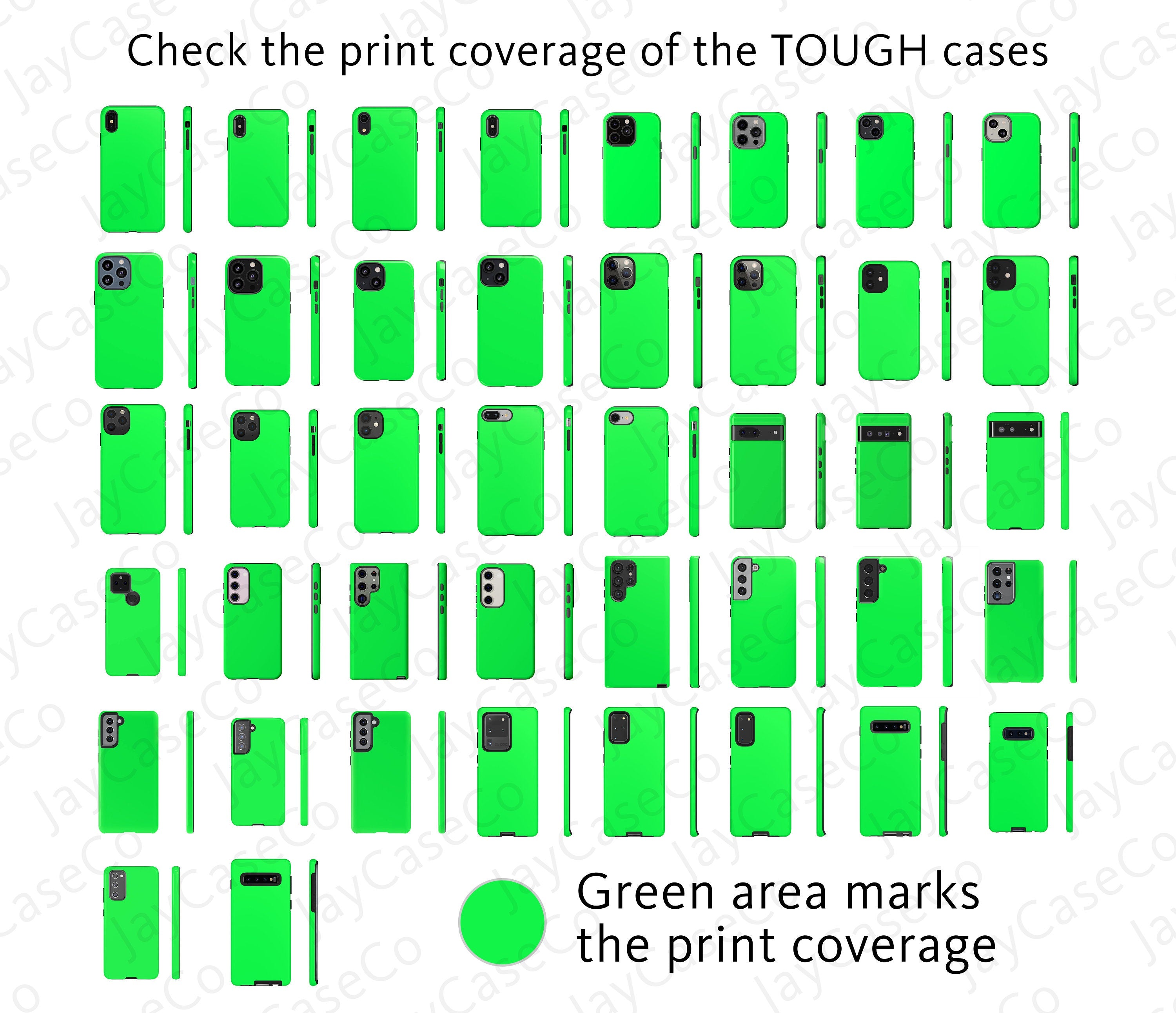 Meadow Floral iPhone Case with Rainbow Ombre Paint Vibes Cover for iPhone 16 15 14 13 Tough or Magsafe, Samsung, Flowers Lovers Gift, 90.3