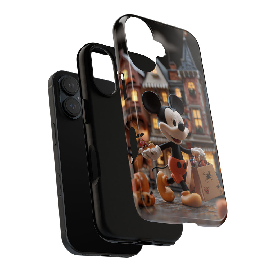 Mickey Mouse Halloween Phone Case | Trick or Treat Candy Design, Cute Spooky Disney Cover for iPhone 17 16 Tough or Magsafe, Samsung, 442.58