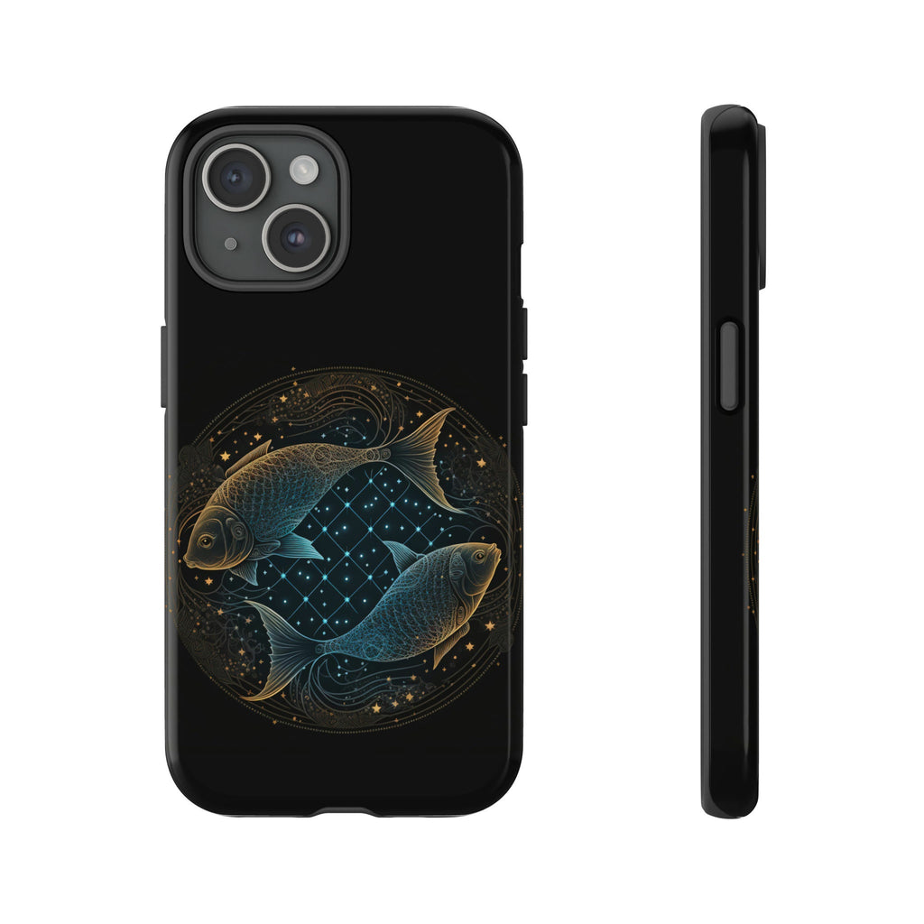 Horoscope Phone Case, Mystic Zodiac Cell Phone, Celestial Astrology Cover for iPhone 16 15 14 13 Pro Max Plus /Samsung Galaxy S25, JC310