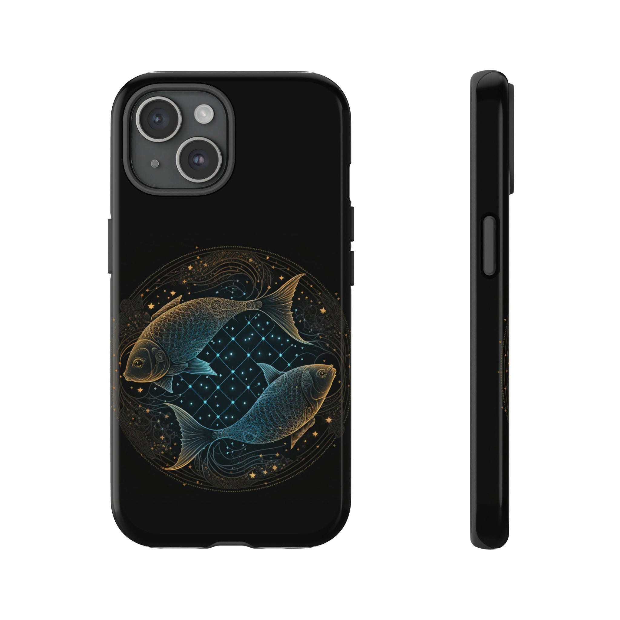 Horoscope Phone Case, Mystic Zodiac Cell Phone, Celestial Astrology Cover for iPhone 16 15 14 13 Pro Max Plus /Samsung Galaxy S25, JC310