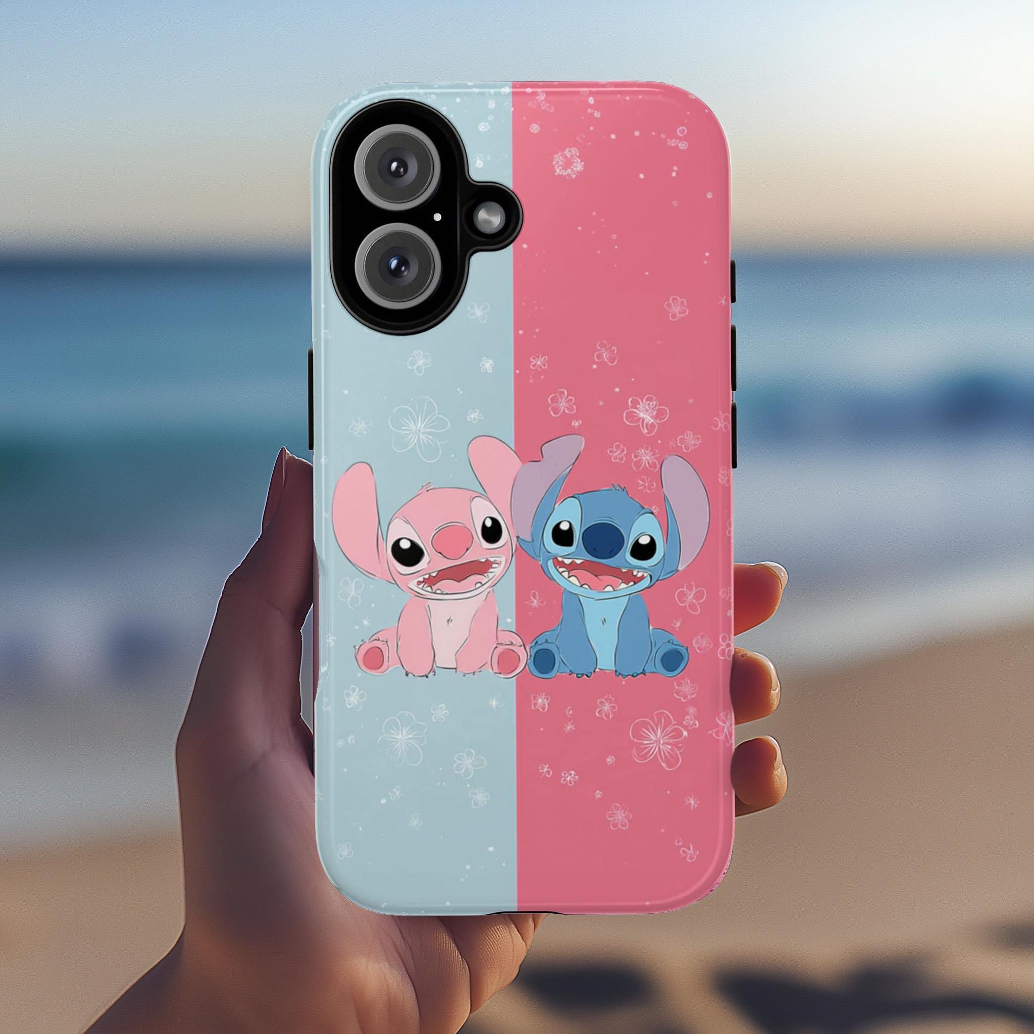 Cute Lilo & Stitch Phone Case with Adorable Disney Cartoon Design, Protective Cover for iPhone and Android, Perfect for Stitch Fans, 442.52