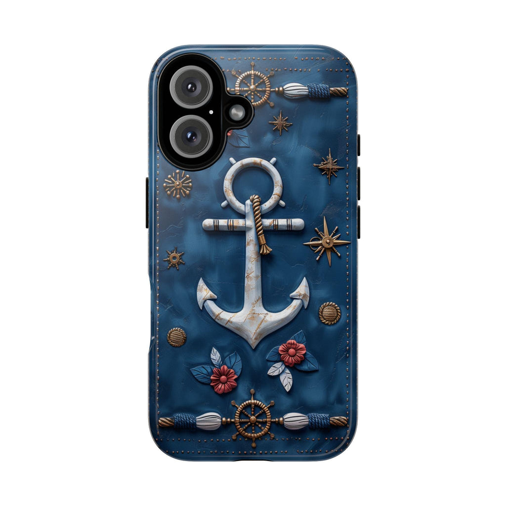 Navy Marine Corp MagSafe Phone Case, Navy Veteran Sailor Phone Case for iPhone 16 15 14 13 12 Pro Max Plus / Samsung S24, 451.1