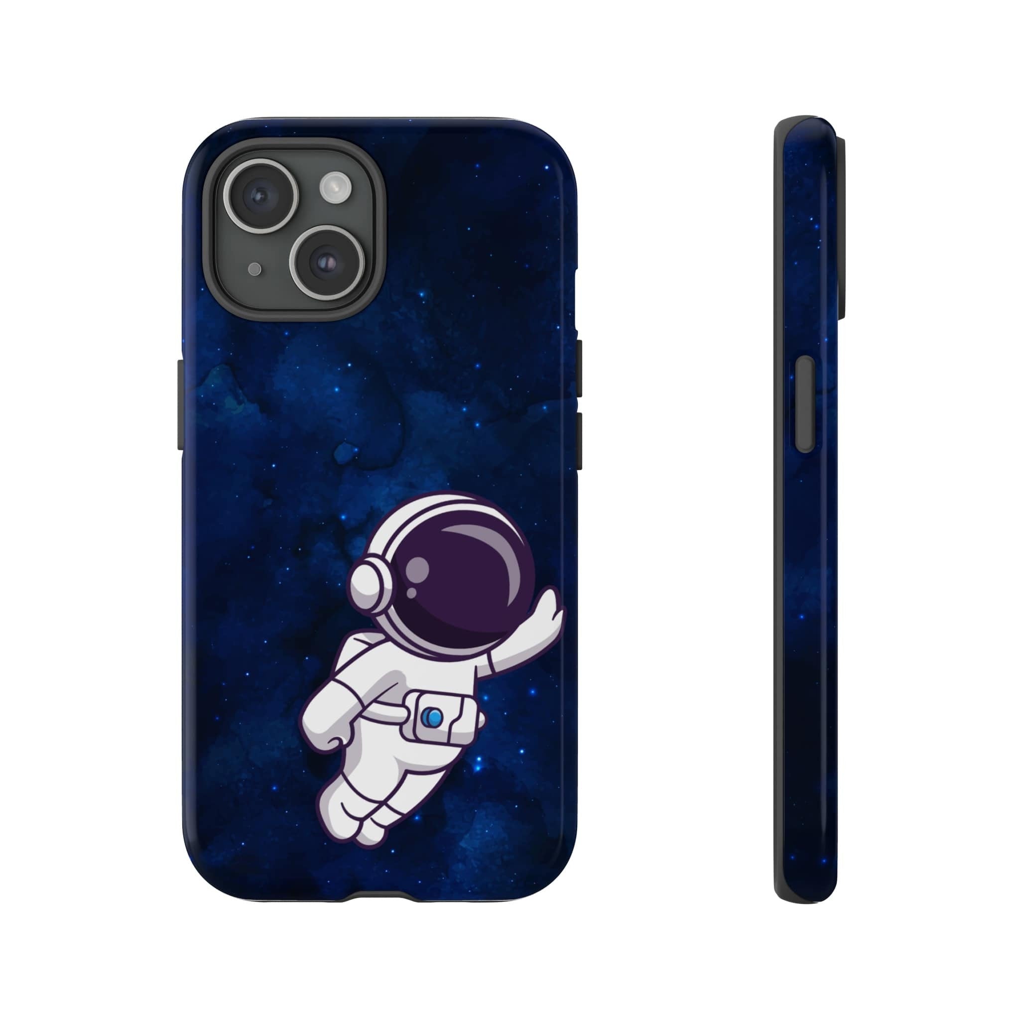 Astronaut Matching Phone Case for Couples, Spaceman Bride & Groom Cover, Galaxy Case for iPhone 16 15 14 13 12 11 XR Pro Max/Samsung Galaxy