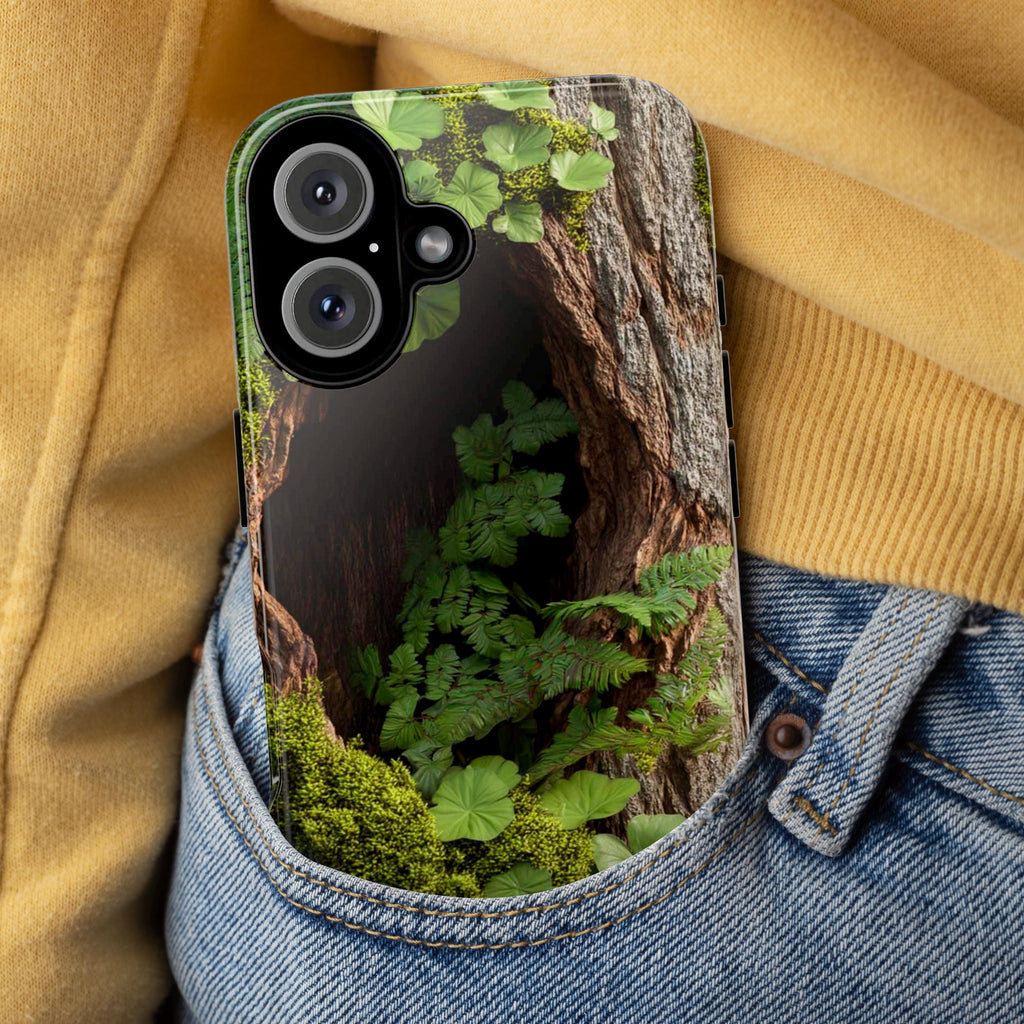 Life in Life Phone Case, Nature Forest Lover Phone Case, Fern Moss Ivy Phone Cover for iPhone 16 15 14 13 Pro Max Plus, Samsung S24, 460.2