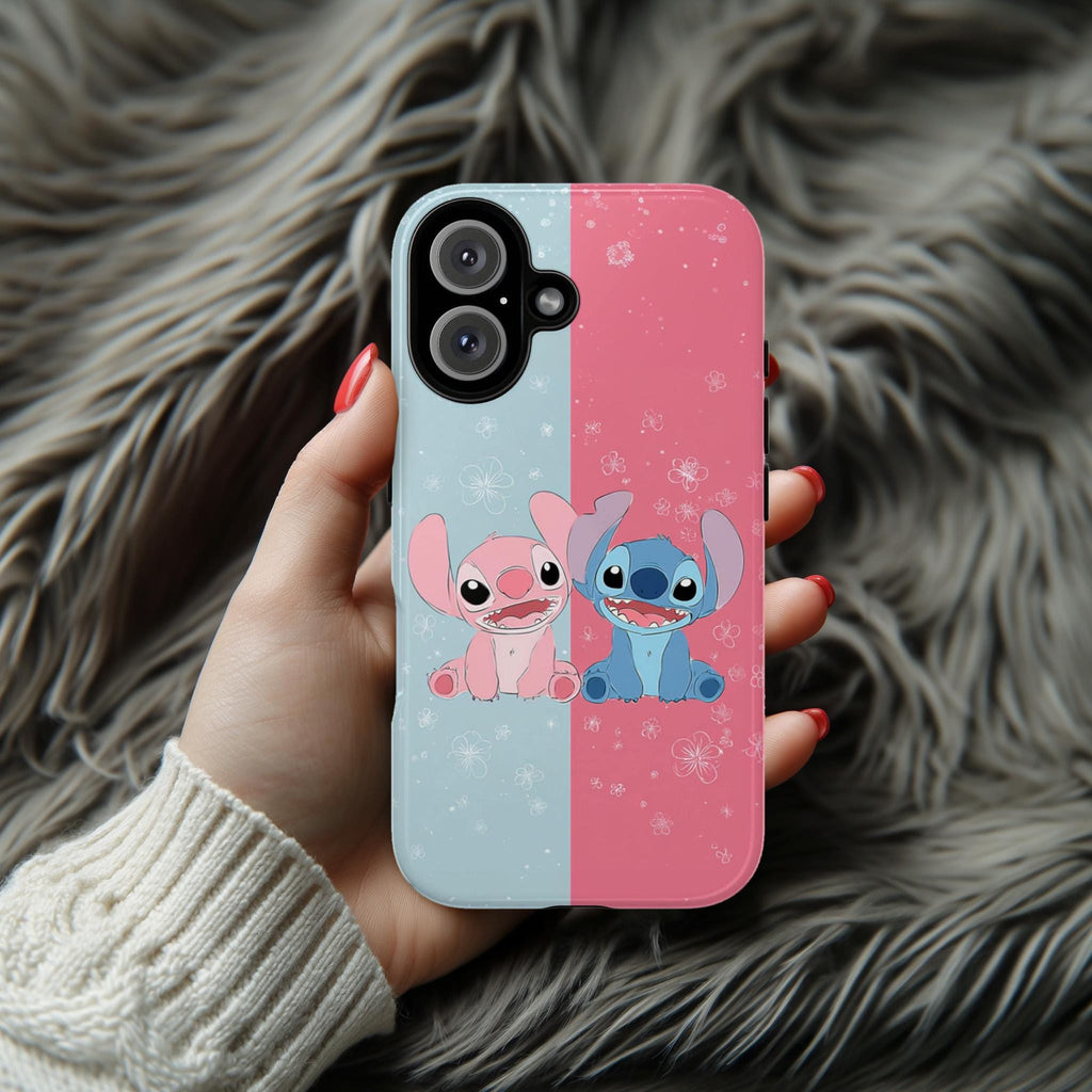 Cute Lilo & Stitch Phone Case with Adorable Disney Cartoon Design, Protective Cover for iPhone and Android, Perfect for Stitch Fans, 442.52